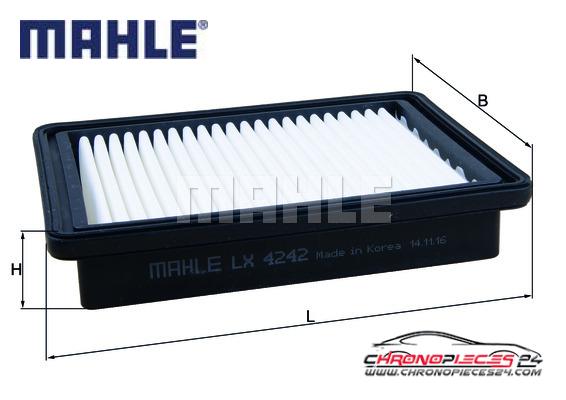 Achat de MAHLE LX 4242 Filtre à air pas chères