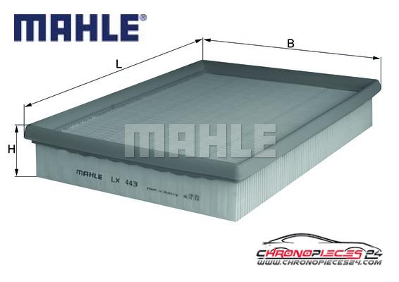 Achat de MAHLE LX 443 Filtre à air pas chères