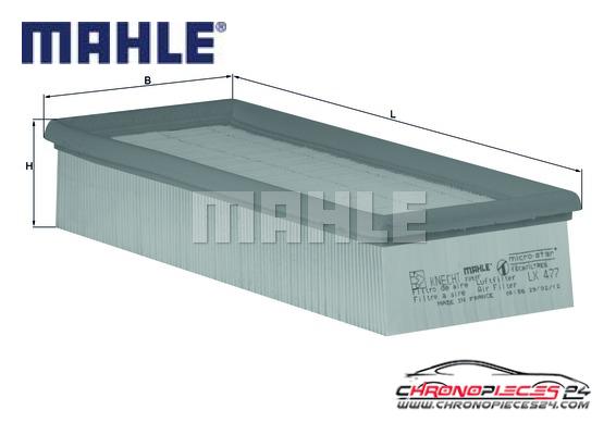 Achat de MAHLE LX 477 Filtre à air pas chères