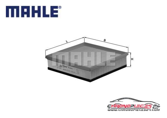 Achat de MAHLE LX 501 Filtre à air pas chères