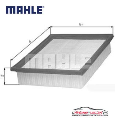 Achat de MAHLE LX 517 Filtre à air pas chères