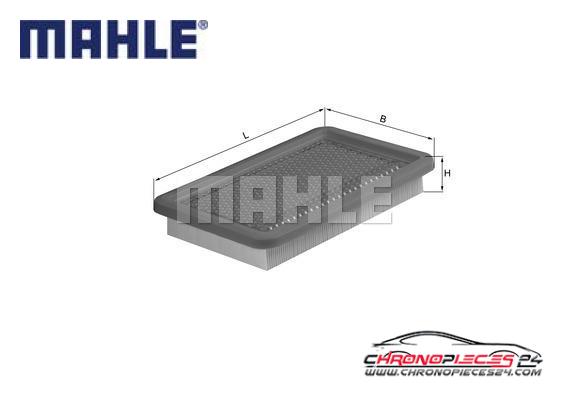 Achat de MAHLE LX 542 Filtre à air pas chères