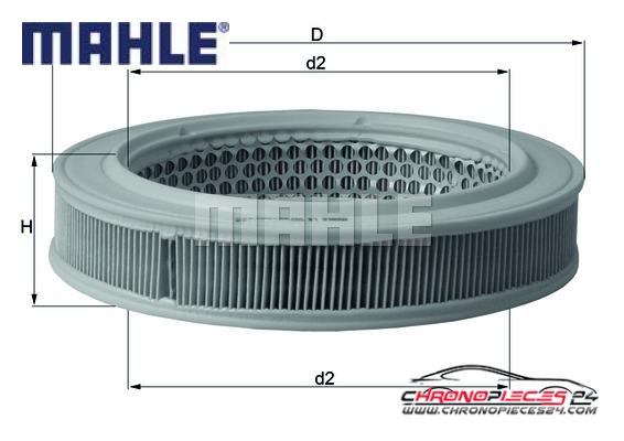 Achat de MAHLE LX 552 Filtre à air pas chères