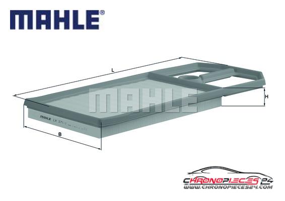 Achat de MAHLE LX 571/1 Filtre à air pas chères