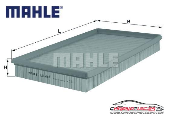 Achat de MAHLE LX 613 Filtre à air pas chères