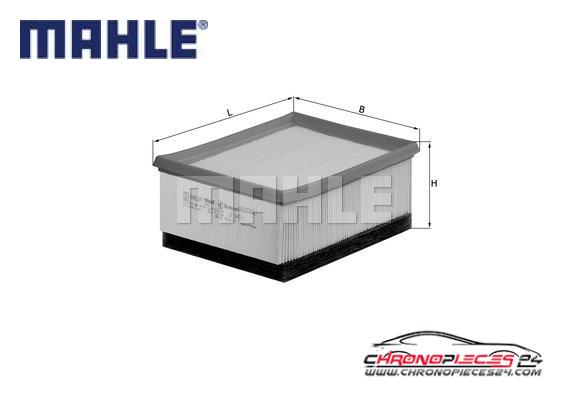 Achat de MAHLE LX 645/1 Filtre à air pas chères