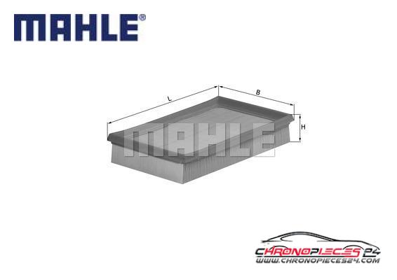 Achat de MAHLE LX 663 Filtre à air pas chères