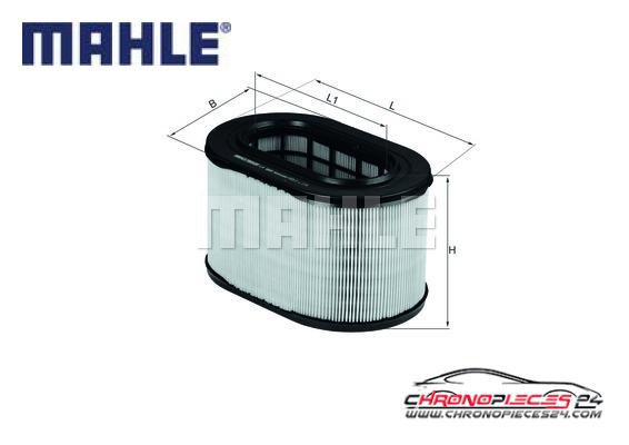 Achat de MAHLE LX 669 Filtre à air pas chères