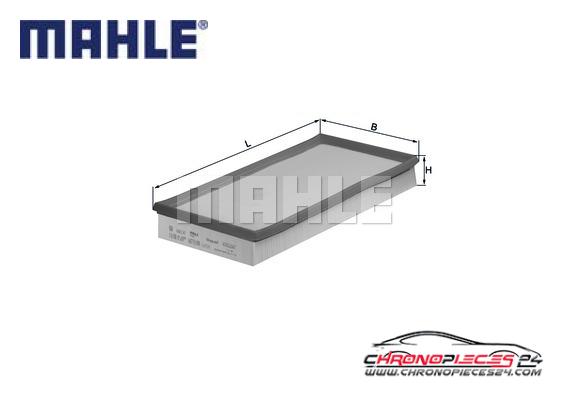 Achat de MAHLE LX 726 Filtre à air pas chères