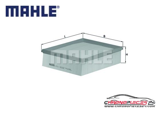 Achat de MAHLE LX 742/2 Filtre à air pas chères