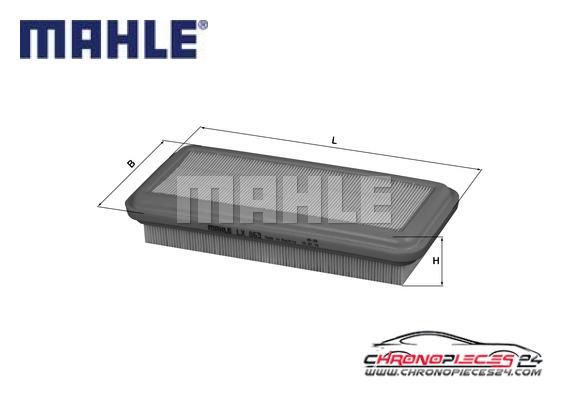 Achat de MAHLE LX 863 Filtre à air pas chères