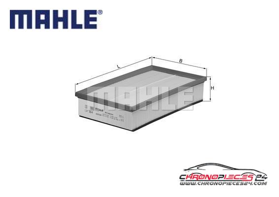 Achat de MAHLE LX 864 Filtre à air pas chères