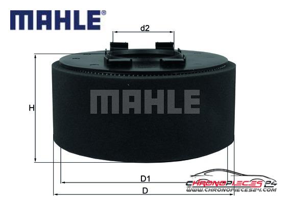 Achat de MAHLE LX 870 Filtre à air pas chères