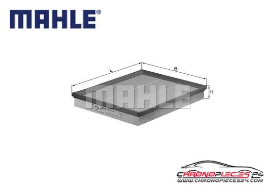 Achat de MAHLE LX 876 Filtre à air pas chères