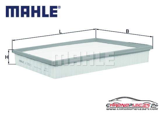 Achat de MAHLE LX 935/2 Filtre à air pas chères