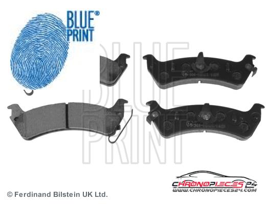 Achat de BLUE PRINT ADA104215 Kit de plaquettes de frein, frein à disque pas chères