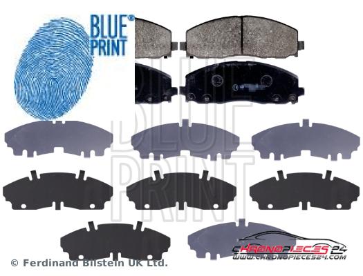 Achat de BLUE PRINT ADA104268 Kit de plaquettes de frein, frein à disque pas chères