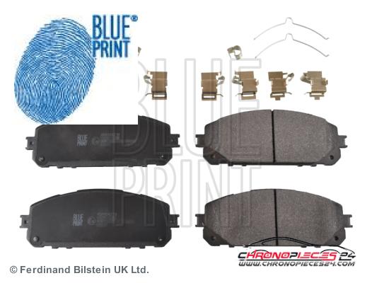 Achat de BLUE PRINT ADA104279 Kit de plaquettes de frein, frein à disque pas chères