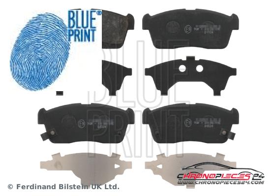 Achat de BLUE PRINT ADD64233 Kit de plaquettes de frein, frein à disque pas chères