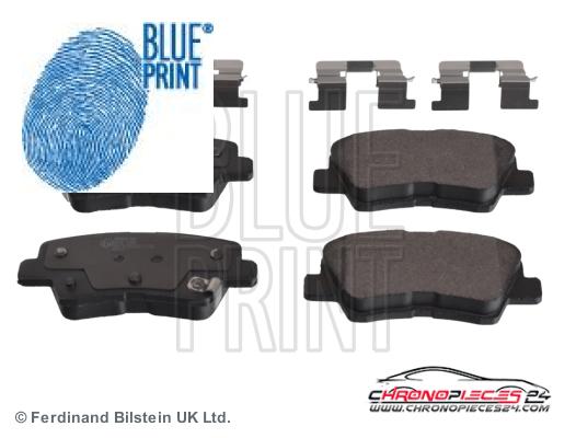 Achat de BLUE PRINT ADG042160 Kit de plaquettes de frein, frein à disque pas chères