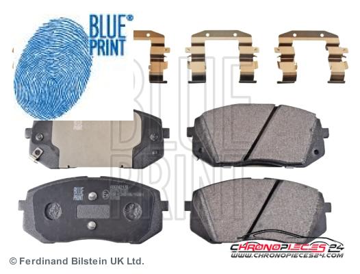 Achat de BLUE PRINT ADG042170 Kit de plaquettes de frein, frein à disque pas chères