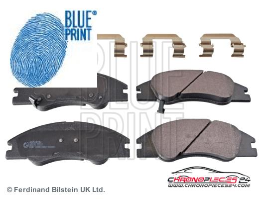 Achat de BLUE PRINT ADG04294 Kit de plaquettes de frein, frein à disque pas chères