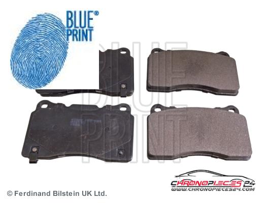 Achat de BLUE PRINT ADH24298 Kit de plaquettes de frein, frein à disque pas chères