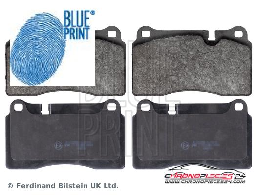 Achat de BLUE PRINT ADJ134211 Kit de plaquettes de frein, frein à disque pas chères