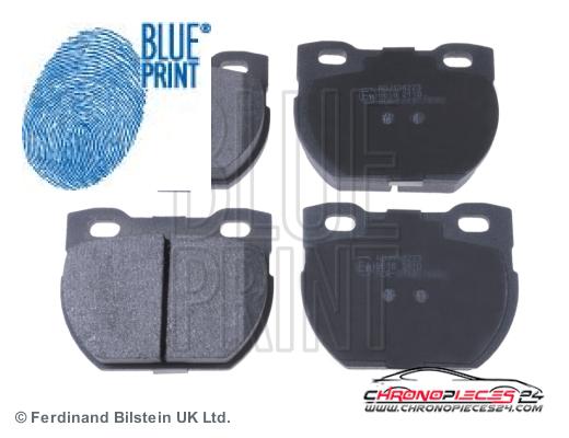 Achat de BLUE PRINT ADJ134223 Kit de plaquettes de frein, frein à disque pas chères