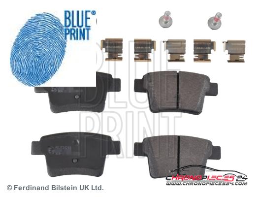 Achat de BLUE PRINT ADJ134240 Kit de plaquettes de frein, frein à disque pas chères