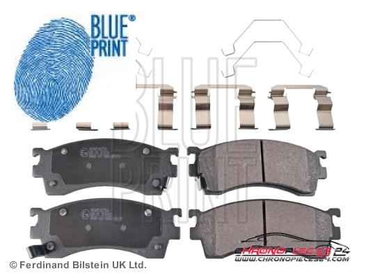 Achat de BLUE PRINT ADM54250 Kit de plaquettes de frein, frein à disque pas chères