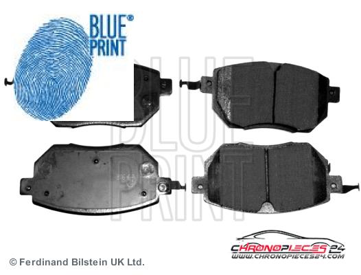 Achat de BLUE PRINT ADN142136 Kit de plaquettes de frein, frein à disque pas chères