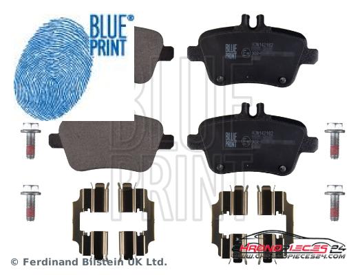 Achat de BLUE PRINT ADN142182 Kit de plaquettes de frein, frein à disque pas chères