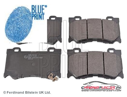 Achat de BLUE PRINT ADN142148 Kit de plaquettes de frein, frein à disque pas chères