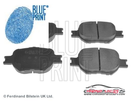 Achat de BLUE PRINT ADT342112 Kit de plaquettes de frein, frein à disque pas chères