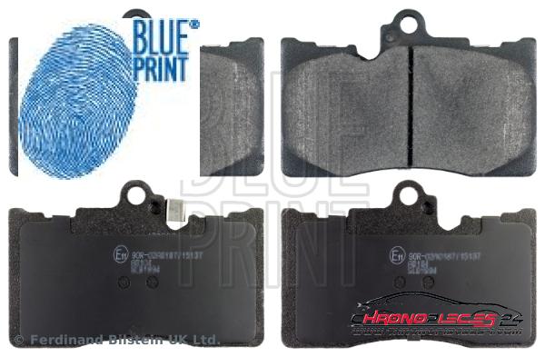 Achat de BLUE PRINT ADT342161 Kit de plaquettes de frein, frein à disque pas chères