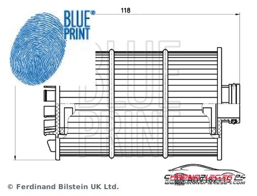 Achat de BLUE PRINT ADV182115 Filtre à huile pas chères