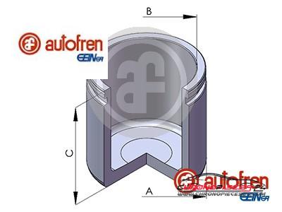 Achat de AUTOFREN SEINSA D025283 Piston, étrier de frein pas chères