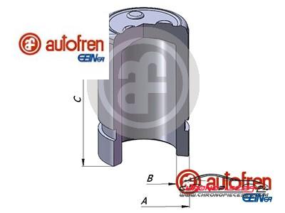 Achat de AUTOFREN SEINSA D025343 Piston, étrier de frein pas chères