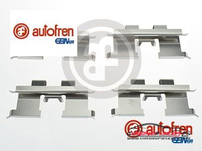 Achat de AUTOFREN SEINSA D42689A Kit d'accessoires, plaquette de frein à disque pas chères