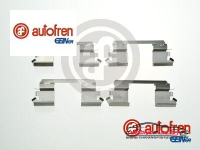 Achat de AUTOFREN SEINSA D42883A Kit d'accessoires, plaquette de frein à disque pas chères