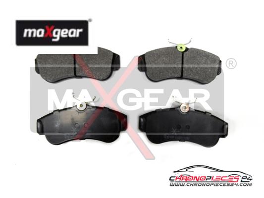 Achat de MAXGEAR 19-0544 Kit de plaquettes de frein, frein à disque pas chères