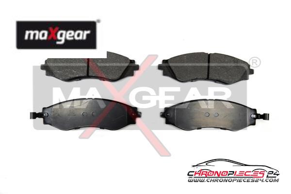 Achat de MAXGEAR 19-0609 Kit de plaquettes de frein, frein à disque pas chères