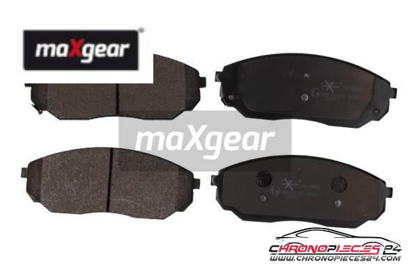 Achat de MAXGEAR 19-0888 Kit de plaquettes de frein, frein à disque pas chères