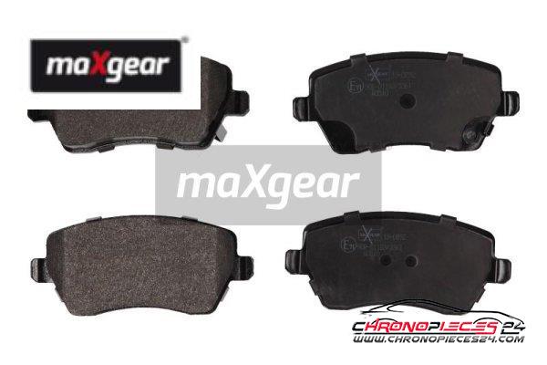 Achat de MAXGEAR 19-0892 Kit de plaquettes de frein, frein à disque pas chères