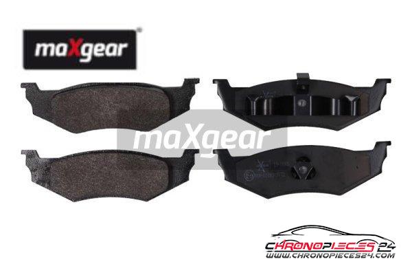 Achat de MAXGEAR 19-0865 Kit de plaquettes de frein, frein à disque pas chères