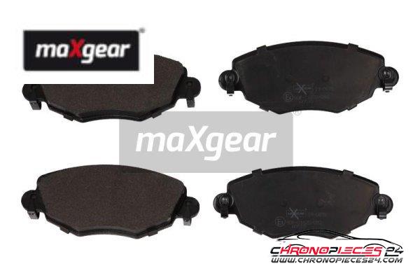 Achat de MAXGEAR 19-0876 Kit de plaquettes de frein, frein à disque pas chères