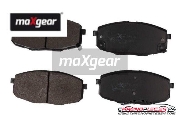 Achat de MAXGEAR 19-1132 Kit de plaquettes de frein, frein à disque pas chères