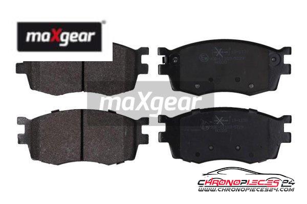 Achat de MAXGEAR 19-1139 Kit de plaquettes de frein, frein à disque pas chères