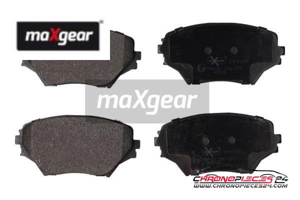 Achat de MAXGEAR 19-1155 Kit de plaquettes de frein, frein à disque pas chères